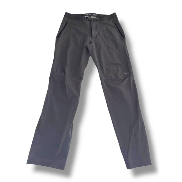 REI Co-op Sahara Hiking Pants Lightweight Travel Outdoor Zip Pockets 34x32 - Picture 1 of 8